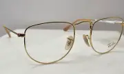 Ray-Ban 0RX 3958V Gold Eyeglasses RX Unisex Frame 50-20-145 No Case J15