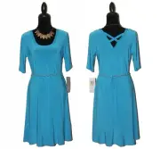 NWT Nina Leonard Miracle Matte Jersey Dress - Sz Medium-