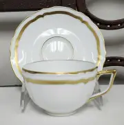 Raynaud Limoges MARIE ANTOINETTE Flat Teacup And Saucer Never Used BRAND NEW