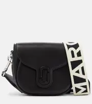 [Marc Jacobs] Marc Jacobs The J Marc Small leather saddle bag One Size black