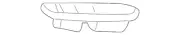 Genuine GM Plate-Rear S/D Acsry Switch Mt *Neutral 22658698