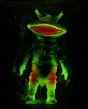 Yamo Mark Kanegon BLObPUS Painting Luminescent GID G.I.D Ultraman Broppus Limi