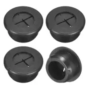 4 Pcs Cable Cord Grommet, 13/16 Inch Desk Grommet Flexible Rubber Grommets