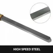 Woodworking Lathe Chisel Set 8 Piece Set Lathe Chisel HSS Steel Blades Wood Turning Tools Wooden Case for Storage