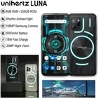 Unihertz Luna 4G LTE Android Phone Rhythm Ambient Light Night Vision Mobile 256G