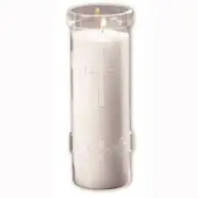 6 Day Prayerlights Sanctuary Light Designed to be Clean Burning 12 per case