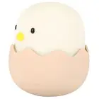 Cute Chick Shape USB Silicone LED Rechargeable Night Lamp Mini Reading Light