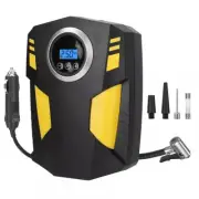 Portable 12V Car Tire Inflator DC Digital Car Electric Air Pump Compressor+Light