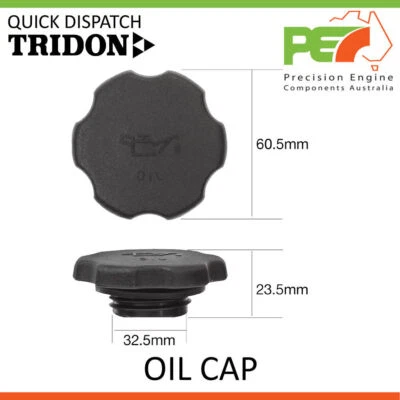 New * TRIDON * Oil Cap For Isuzu Florian 1.6L 4 Cyl , 12/68-01/71 (for: Isuzu)