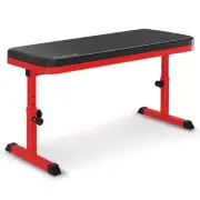 NNEDSZ Height-Adjustable Exercise Home Gym Flat Weight Bench
