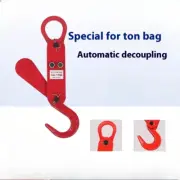 Automatic Unhooking Large Opening Lifting Hook Tons Without Hook Removal