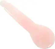 FRCOLOR Jade Scraping Board Crystal Jade Guasha Self Care for Women Guasha Muscle Pain Wrinkles Removal Guasha Board Gua Sha Scraping Tool Skincare Massage Pink Crystal Jade Roller