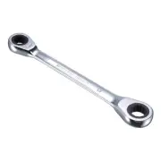 Metric 8mmx10mm Double Ring Gear Ratchet Spanner Wrench Spanners Tool 72 Teeth