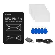 RFID Chip Reader PM PRO Decoder+5XUID Card+5XCUID Keychain NFC Key Copier2454