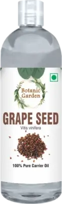 Botanic Garden Grapeseed Oil Or Vitis Vinifera 100% Cold Pressed Massage Oil
