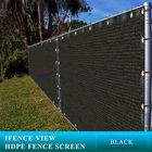 Ifenceview Zip Ties and 4' Tall Balcony Deck Fence Privacy Screen Cover Fabric