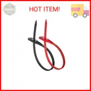 Bell QuickZip Zip-Tie Multi-Purpose Combo Lock 2 Pack Red/Black, One Size