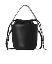 Sense leather bucket bag One size Black