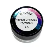 Wave Gel Hyper Chrome Powder Effect Nail Glitter Mirror Laser Pigment Decor 1g