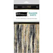 icraft Deco Foil Transfer Sheets Dry Brush 10pc 6x12 for Home Decor, Fabric Art
