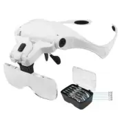 Magnifying Glasses Reading Illuminated Magnifier 1.0X 1.5X 2.0X 2.5X 3.5X 2