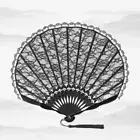 Bamboo Props Fan Handmade Dance Fan Vintage Folding Fan