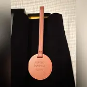 Alfred Dunhill Leather Luggage Tag - NIB