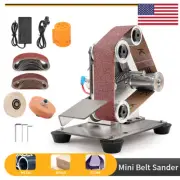 Mini Belt Sander Electric Grinder Polishing Grinding Knife DIY Sharpener Machine
