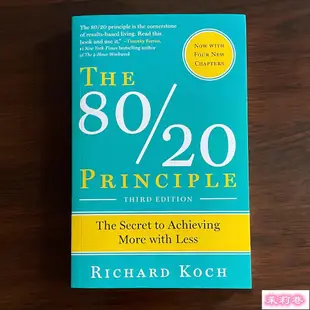 現貨免運英文原版 The 80/20 Principle Richard Koch 八二法則 經濟管理書籍【貝拉童館】