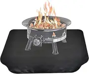 Fire Resistant Mat for Fireplace - Fireplace Area Rug | Hearth Area Rug, Fire Retardant Pad Protects Floors from Sparks Embers, Non-Slip Floor Protector Rug for Indoor & Outdoor Helves