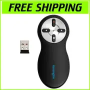 Advanced Wireless Presenter with 65ft Range and Laser Pointer - 3 Year Support