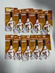 FISKARS BLUNT-TIP POINTED-TIP SCISSOR AGES 4+ 10PCS SET NEW!!!!