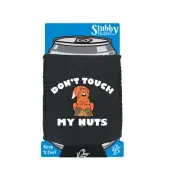Dont Touch My Nuts Squirrel - Novelty Funny Gift Stubby Holder With Base Gifts