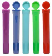 NEW CASE OF 475 Philips 116mm Pop-Top Tube / Vial Child Resistant CPSC Certified