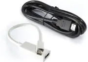 White Thunderbolt Mini DisplayPort DP to HDMI - High Speed Cable Adapter w/ HDMI