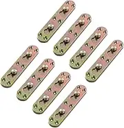 MUCKLILY 8Pcs Bed Rail Brackets Iron Hinge Fasteners for Bed Frames Invisible Furniture Accessories for Headboards Footboards Safe Easy Assembly