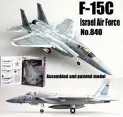 Israel Air Force F-15C Eagle grey painting 1/72 non diecast plane Easy model