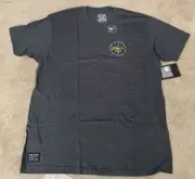 HOWITZER DEFIANT S/S T-SHIRT XL CHARCOAL *NWT*