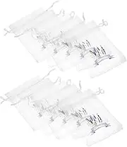 Alipis 20pcs Empty Mesh Sachet Bags Drawstring Closure Perfume Pouches Dried Flower Storage Decorative Pouch for Wardrobe
