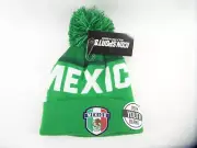 Icon Sports Mexico Flag Knit Youth Beanie Winter Cap Hat NWT OSFM