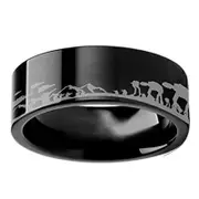 Titanium Steel Ring Movie Star Wars Alliance Galactic Empire Ring Stainless Steel Ring