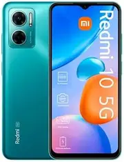 Xiaomi Redmi 10 5G + 4G LTE (for Tmobile Mint Tello & Global) (128GB + 4GB) Gsm Unlocked 6.58" 50MP Dual Super Lens Cam (Aurora Green)