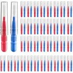 50 /30 件正畸護理牙間刷牙籤牙線頭口腔牙齒衛生刷,牙科襯套鎬