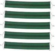 HANABASS 5pcs Rope Reinforcement Belt Recliner Chair Lounge Recliners Support Upholstery Webbing Recliner Reinforcement Strap Furniture Material Back Adjuster Recline Handle Green Fabric