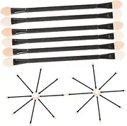 Didiseaon 30pcs Disposable Double Ended Eyeshadow Soft Cosmetic Tools for Blending Eye Makeup Eyeliner and Eyebrow Application