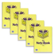 5pc Spirax 595a A4 Spiral Notebook Office/School Writing Stationery 240-Pages