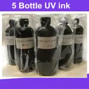 500ML UV INK For A3 A4 UV Printer Colorful UV Hard INK 5 bottle