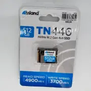 Inland TN446 512GB 3D TLC NAND PCIe Gen 4x4 NVMe M.2 2230 SSD 4900 / 3700 mb/s