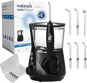 Waterpik Ultra Professional, Advanced Water Flosser - 10 Pressure Settings, Floss & Hydro-Pulse Massage Modes, 90+ Second Reservoir, 7 Flosser Tips, 2-Year Warranty - Black (WP-660A)