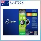19052 ELIXIR Optiweb Nickel Wound 10-46 Electric Guitar Strings Light Long Life.